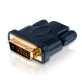 CSL - HDMI auf DVI Adapter | DVI-D Stecker (24+1 male) auf HDMI-Buchse | FULL HD | 1080p | Beamer PS3 uvm